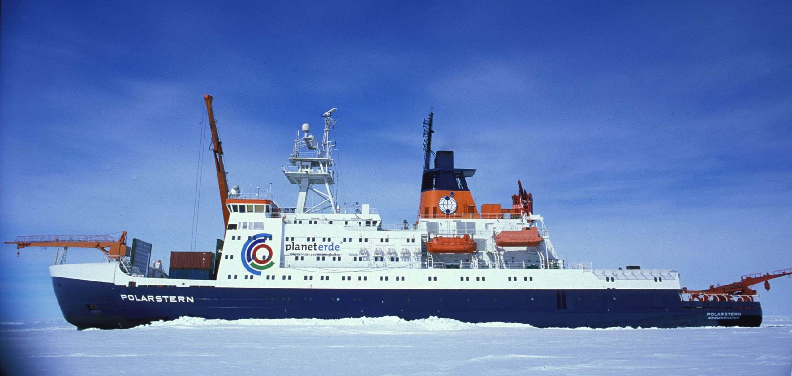 Le brise-glace allemand Polarstern démarre sa saison Antarctique