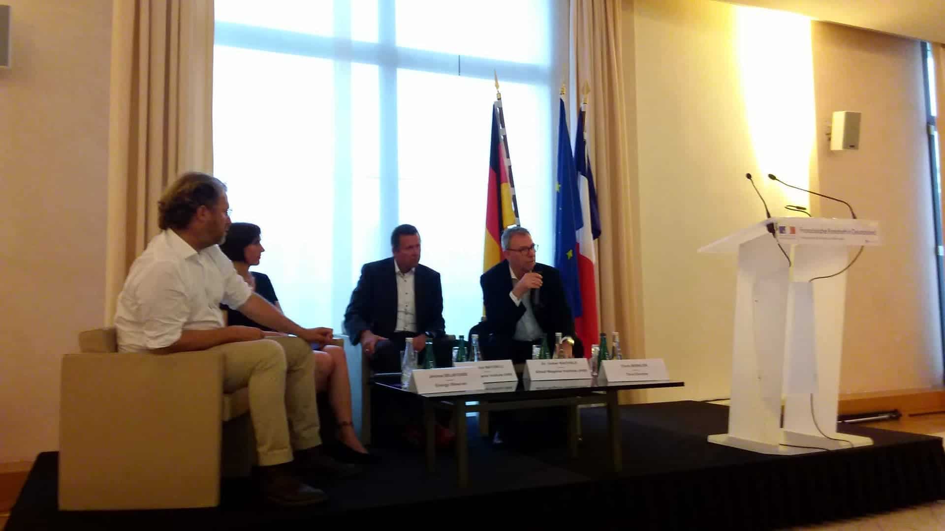 Conférence sur les « Expéditions marines au service du climat », à l’ambassade de France à Berlin (03/06/2019)