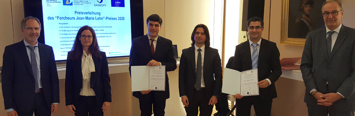 Le prix « Forcheurs Jean-Marie Lehn » 2020 récompense les chimistes Joseph Moran et Harun Tüysüz.