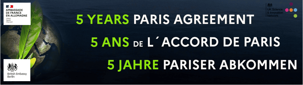Semaine de célébration des 5 ans de l’accord de Paris sur le climat