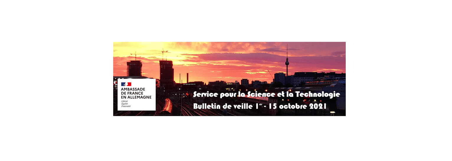 Bulletin de veille du 01 au 15 octobre 2021