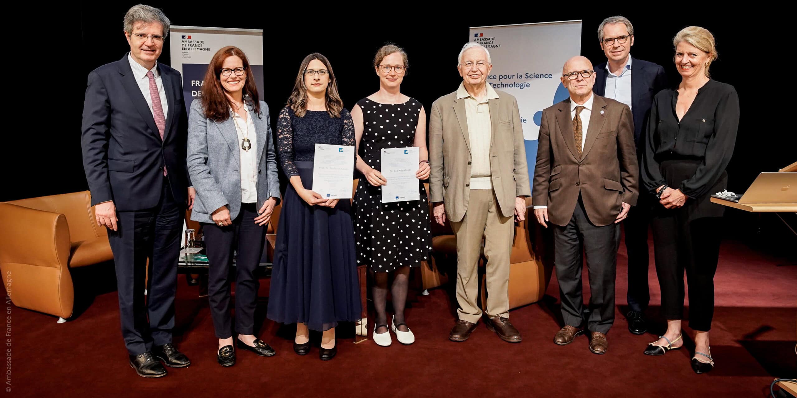 La Dr. Eva Kowalinski et la Pr. Stefanie Kaiser sont les lauréates du Prix Forcheurs – Jean-Marie Lehn 2025 !