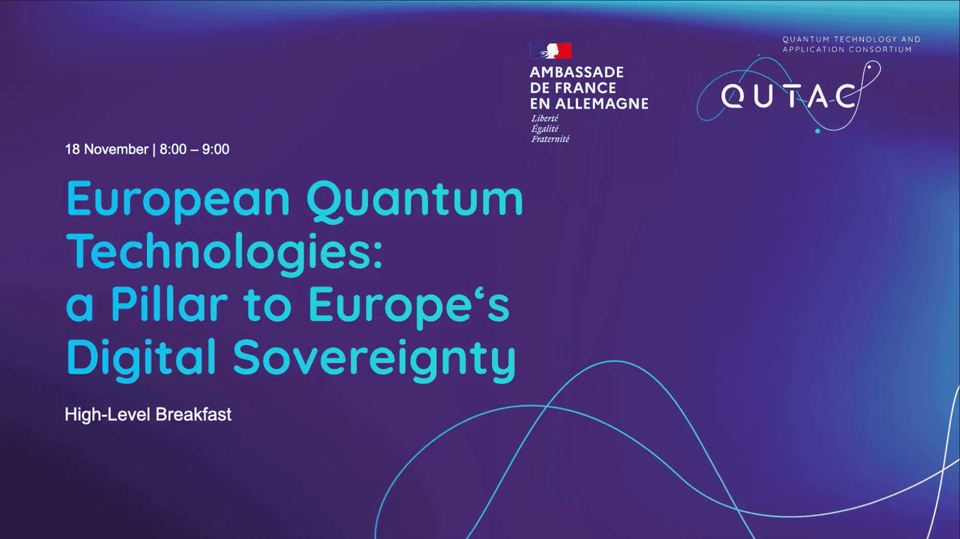 Conclusions du dialogue franco-allemand des acteurs du quantique en marge du Sommet sur la souveraineté numérique