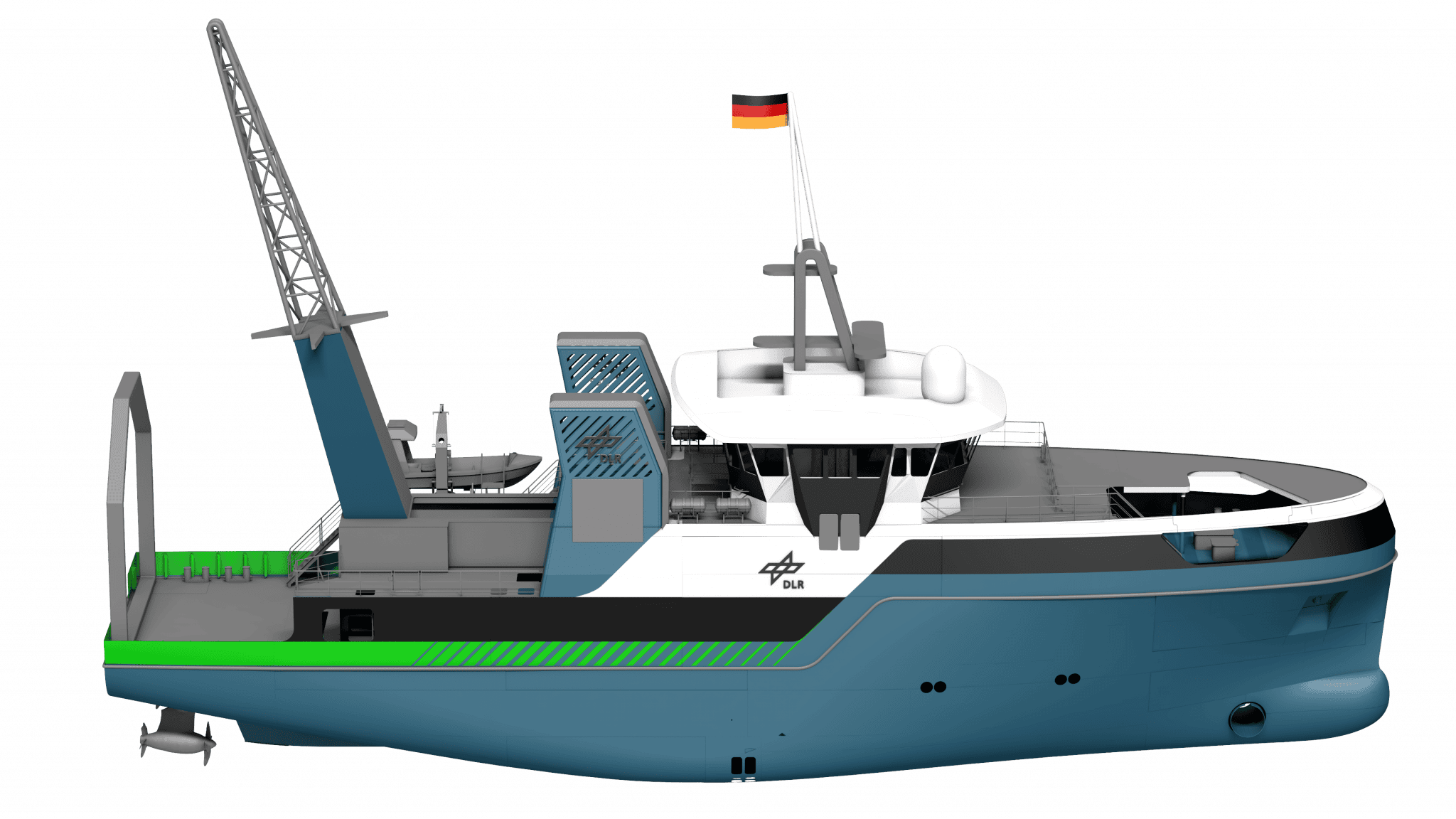 L’agence spatiale allemande entame la construction de sa prochaine plateforme technologique maritime